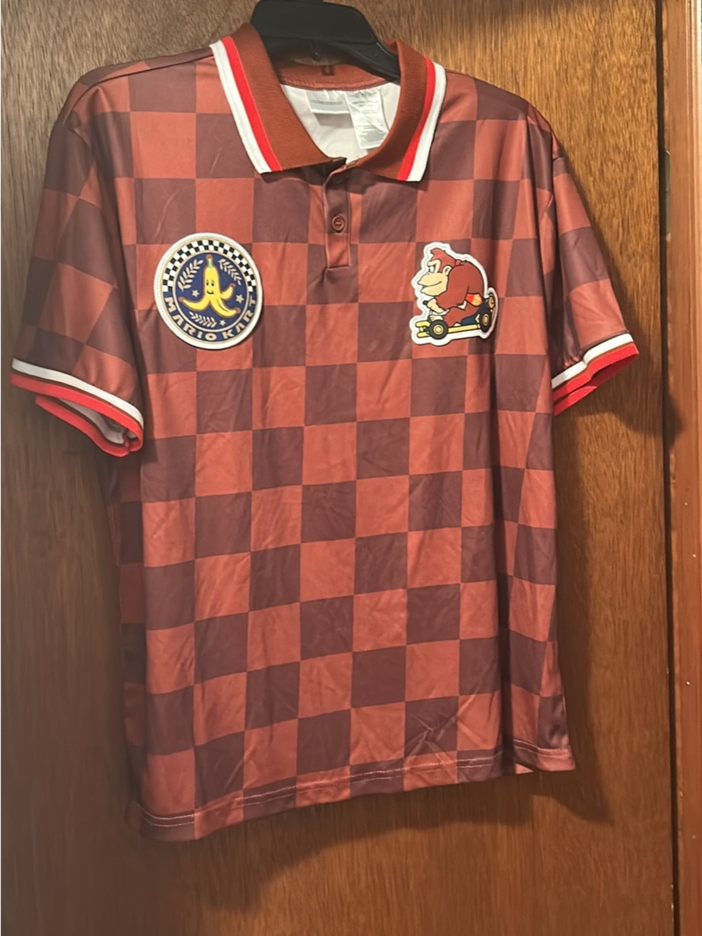 Men's Mario Kart polo shirt size XS